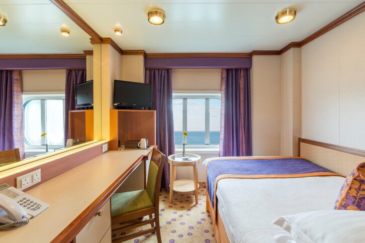 Single Sea View Cabins on Ventura