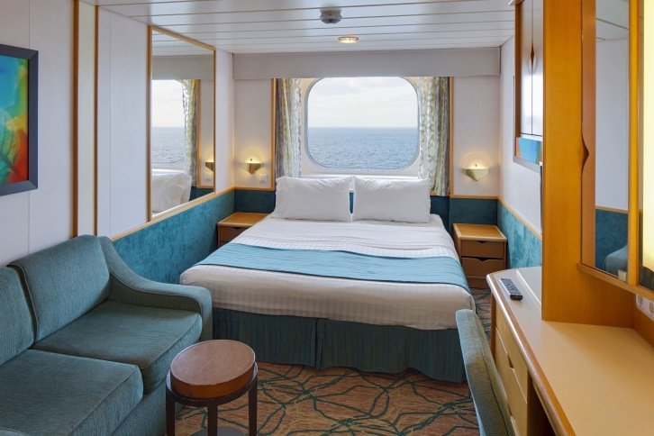 Connecting Ocean View cabin on Vision of the Seas