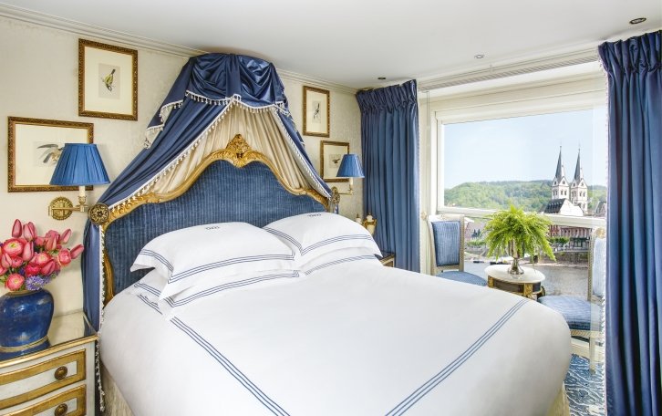 Deluxe Balcony cabin on S.S. Maria Theresa
