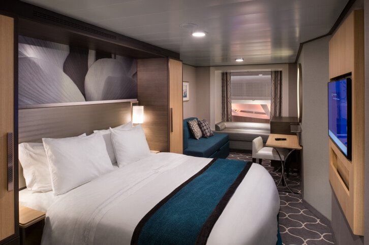 Promenade View Interior cabin on Harmony of the Seas