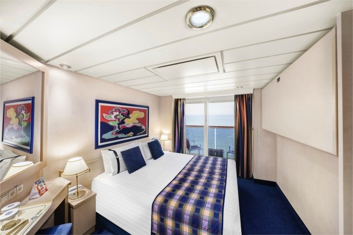 Junior Balcony cabin on MSC Lirica