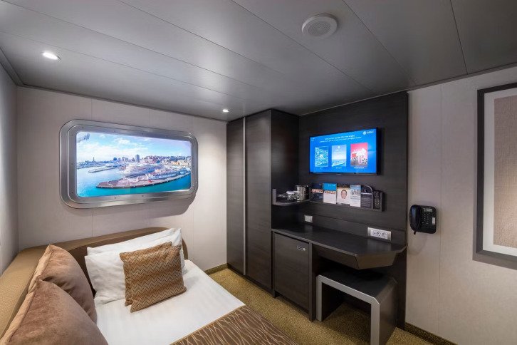 Studio Interior cabin on MSC Meraviglia