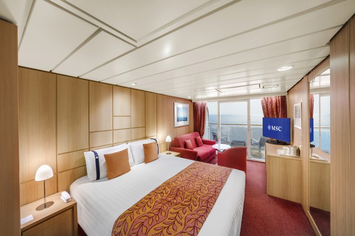 Junior Suite Aurea on MSC Sinfonia