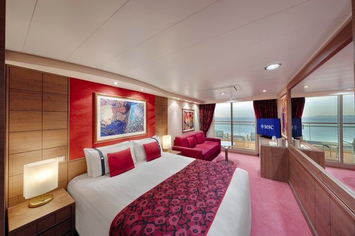 Premium Suite Aurea on MSC Orchestra