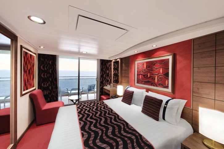 Deluxe Balcony cabin on MSC Poesia