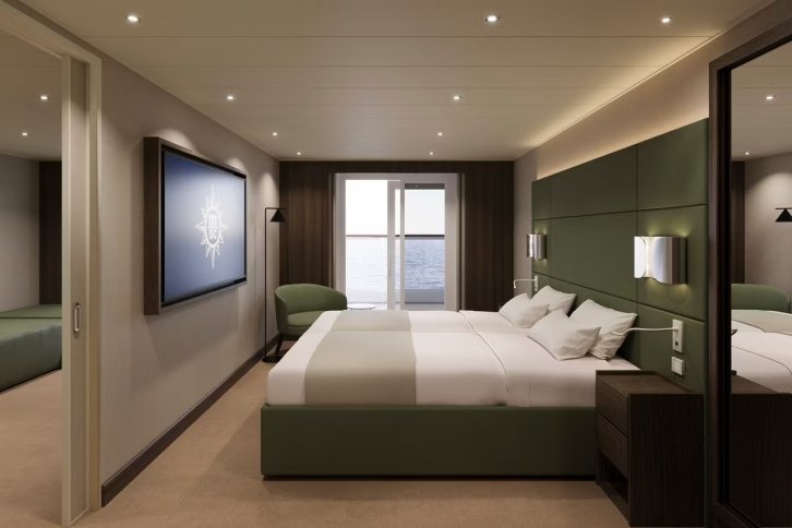 Yacht Club Executive and Family Suite with Balcony Suite on MSC Magnifica