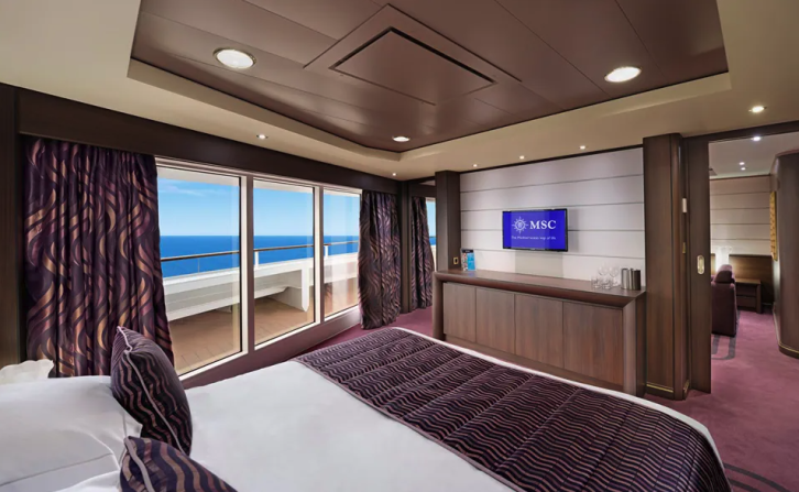 MSC Yacht Club Executive & Family Suite on MSC Fantasia