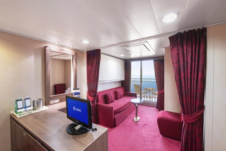 Junior Suite Aurea on MSC Magnifica