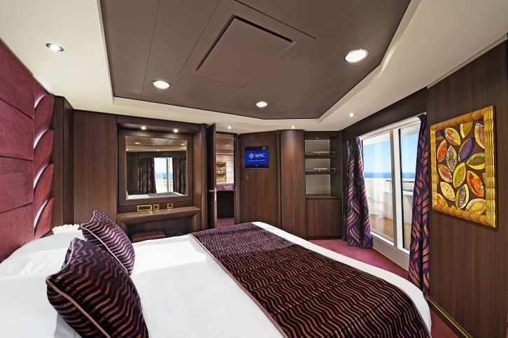 Grand Suite Aurea on MSC Preziosa