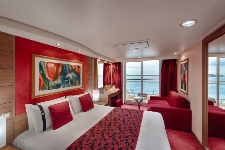 Deluxe Balcony Aurea cabin on MSC Preziosa