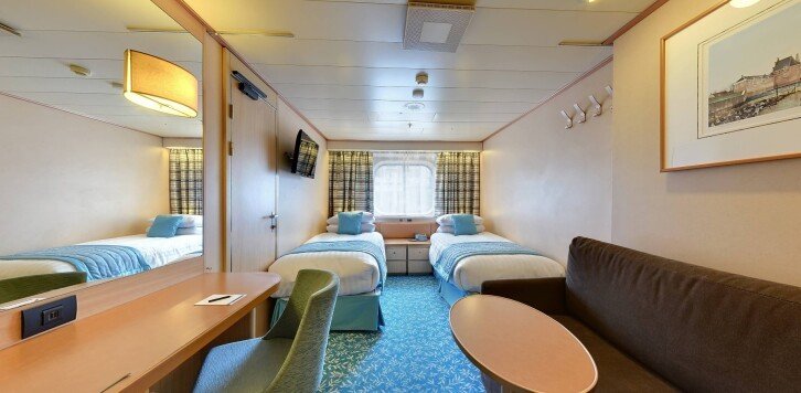Superior Ocean View cabin on Borealis