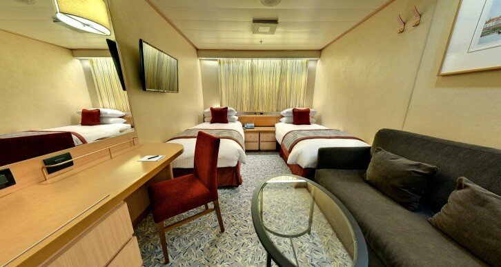 Superior Interior cabin on Borealis
