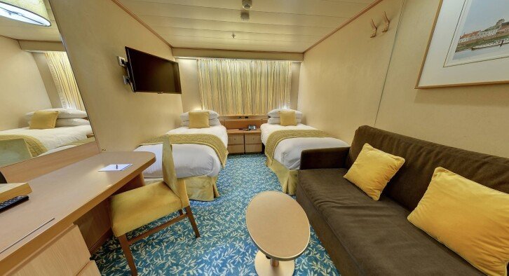Single Superior Interior cabin on Borealis
