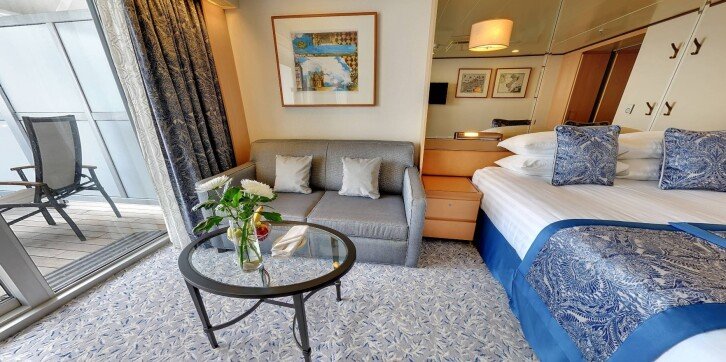 Balcony Junior Adapted Suite on Borealis