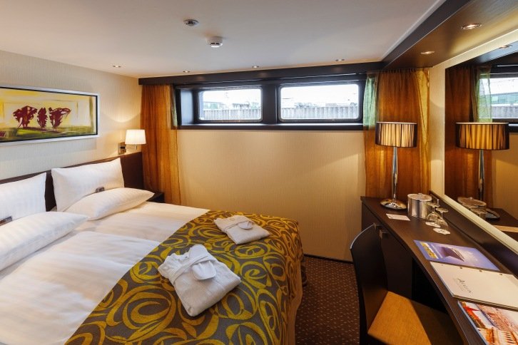 Avalon Deluxe Stateroom on Avalon Impression