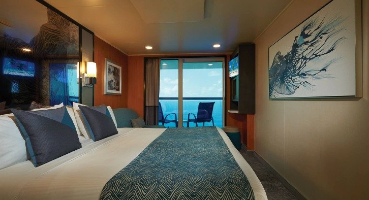 Solo Balcony cabin on Norwegian Jade