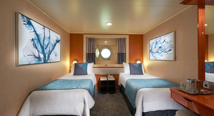 Solo Oceanview cabin on Norwegian Gem