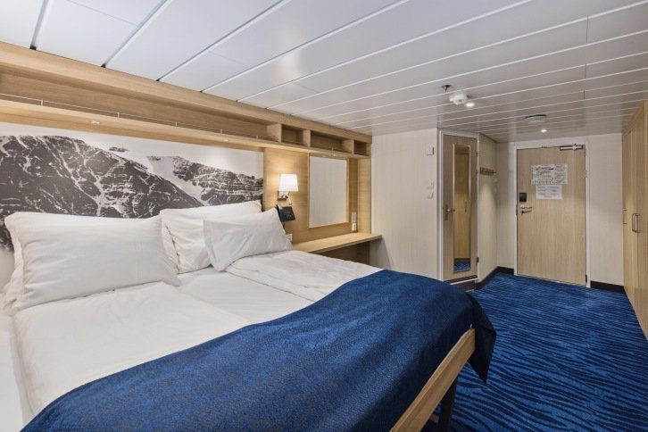 Polar Inside | Larger inside cabin for 2 travellers on MS Spitsbergen