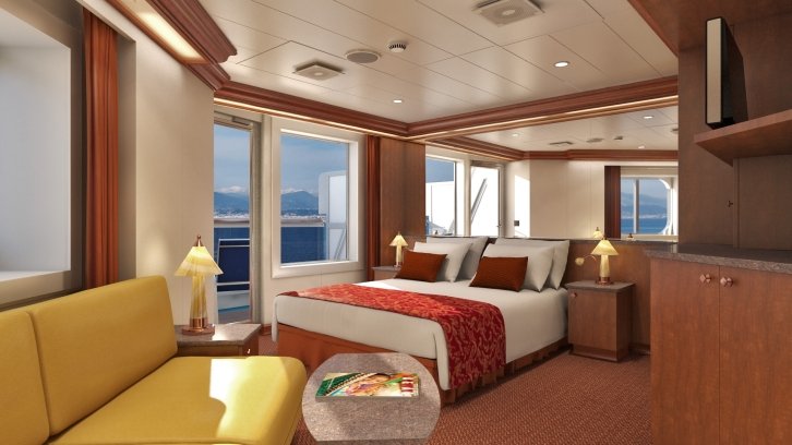 Suite Guarantee on Carnival Splendor