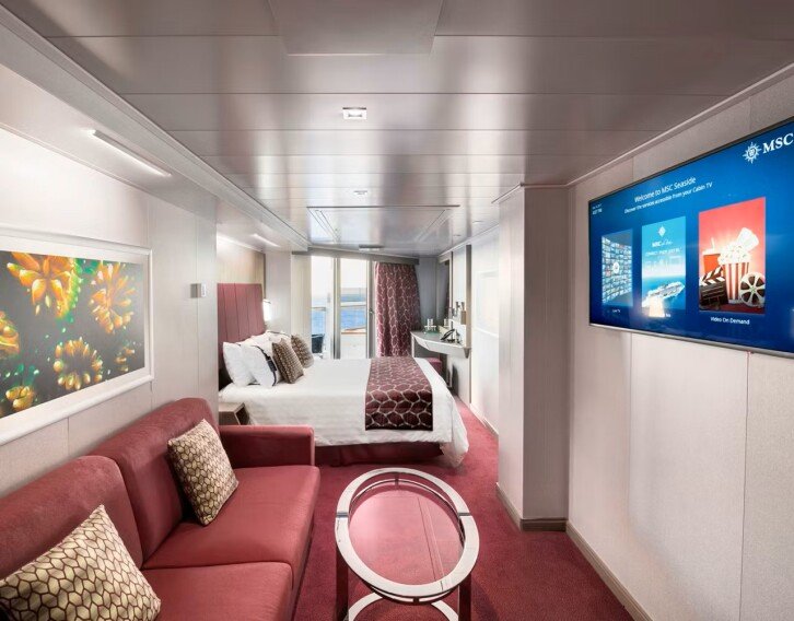 Premium Suite Aurea with Whirlpool on MSC Seaside