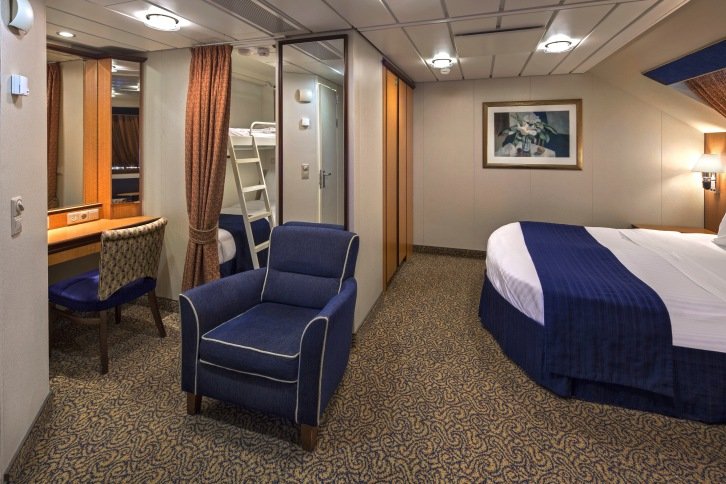 Ultra Spacious Ocean View cabin on Serenade of the Seas