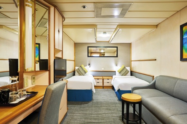Inside Plus Cabin on Marella Discovery 2