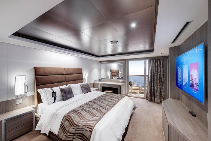 MSC Yacht Club Royal Suite on MSC Seaview