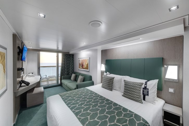 Deluxe Balcony Aurea cabin on MSC Seaview
