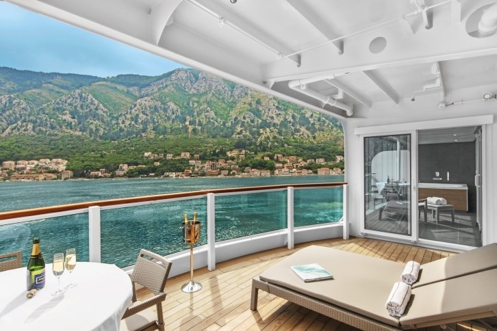Wintergarden Suite on Seabourn Ovation