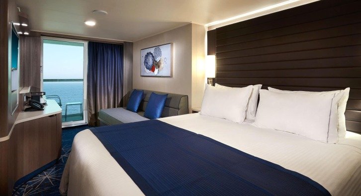 Solo Balcony cabin on Norwegian Bliss