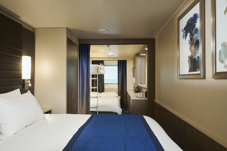 Family Oceanview cabin on Norwegian Bliss
