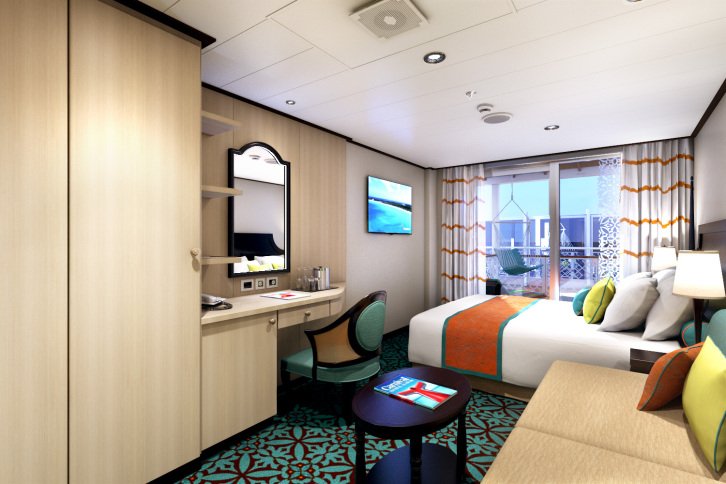 Havana Cabana cabin on Carnival Horizon