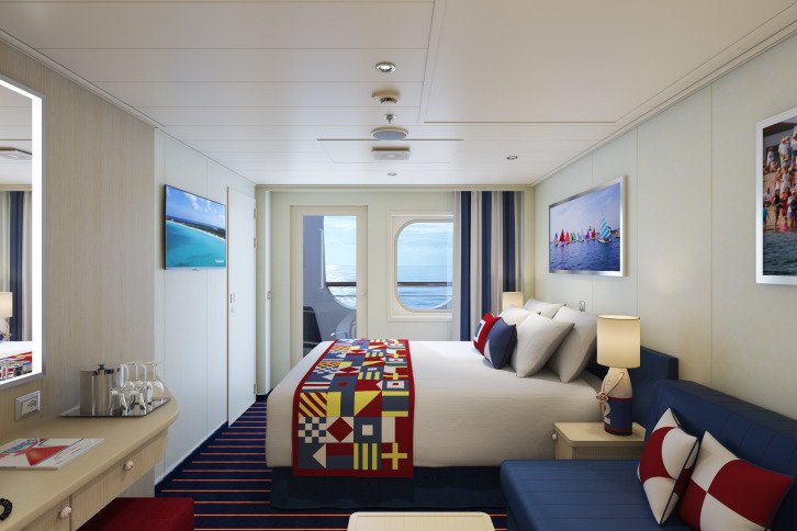 Family Harbour Cove Balcony cabin on Carnival Horizon