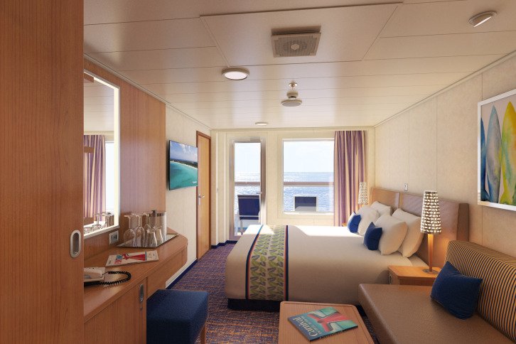 Balcony cabin on Carnival Horizon