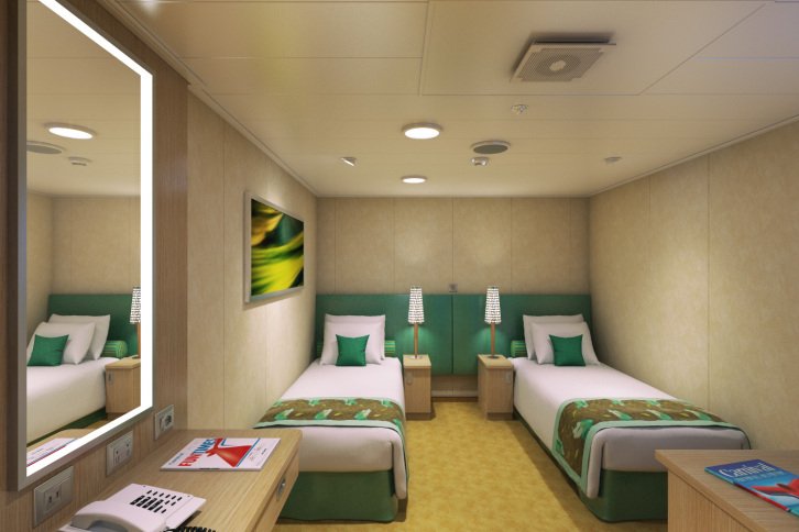 Cloud 9 Spa Interior cabin on Carnival Horizon