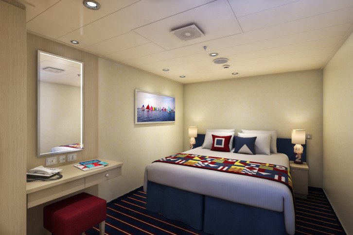 Family Harbour Interior cabin on Carnival Horizon