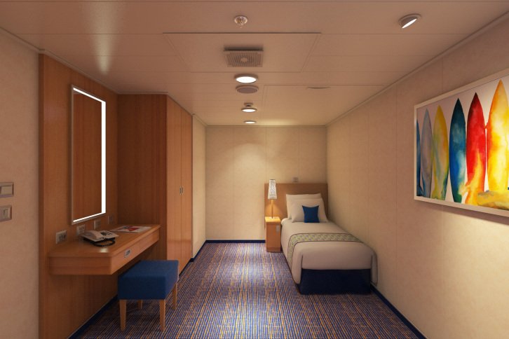 Interior Upper/Lower cabin on Carnival Horizon