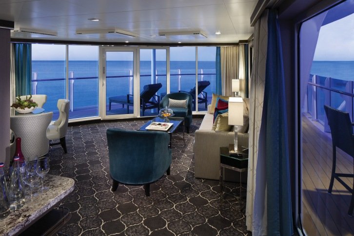 Spacious AquaTheatre Suite Large Balcony - 2 Bedroom on Symphony of the Seas
