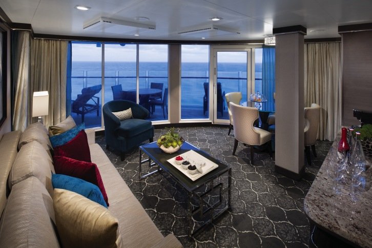AquaTheatre Suite with Large Balcony - 2 Bedroom on Symphony of the Seas