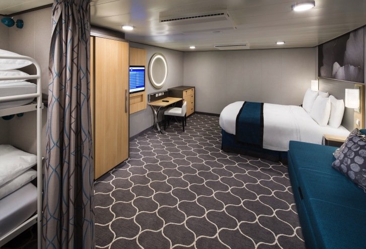 Spacious Interior cabin on Symphony of the Seas