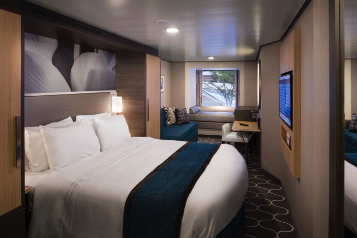 Central Park View Interior cabin on Symphony of the Seas