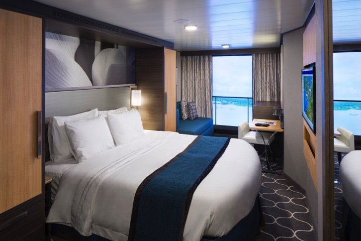 Interior with Virtual Balcony cabin on Symphony of the Seas