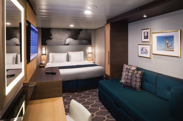 Interior cabin on Symphony of the Seas