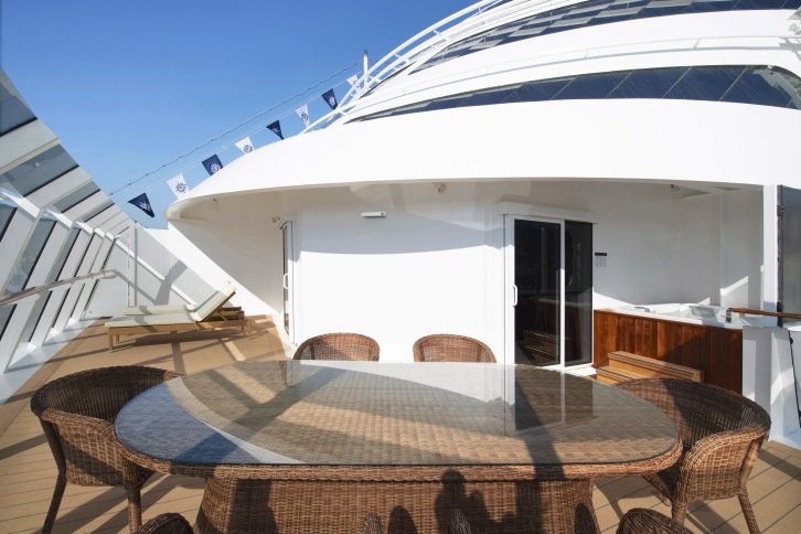 MSC Yacht Club Royal Suite on MSC Bellissima