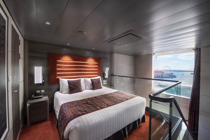 MSC Yacht Club Duplex Suite with Whirlpool on MSC Bellissima