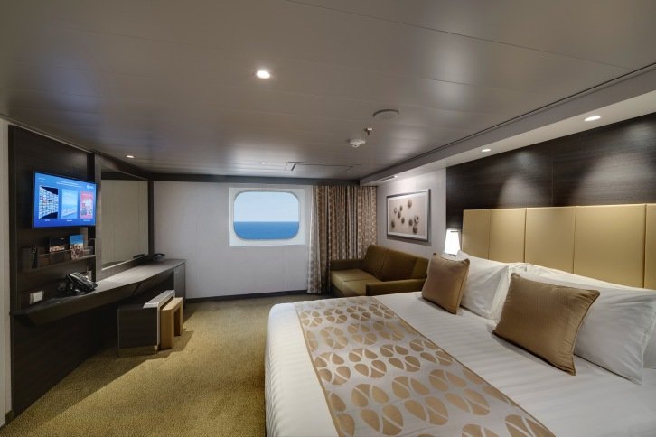 Premium Ocean View cabin on MSC Bellissima