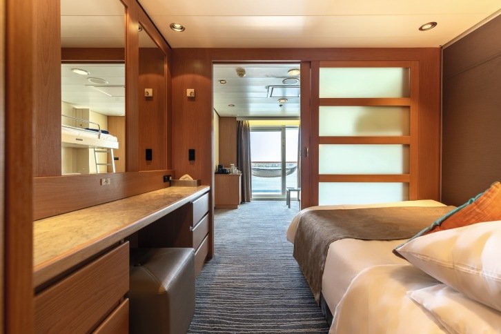 Family Balcony Cabin on Marella Explorer