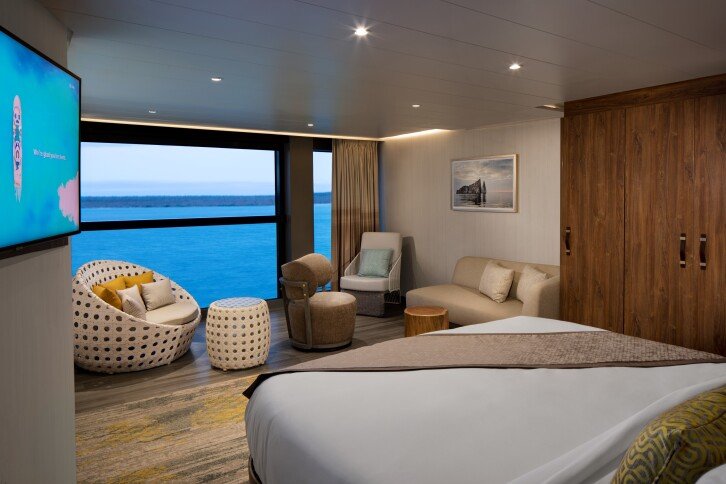 Sky Suite with Veranda on Celebrity Flora