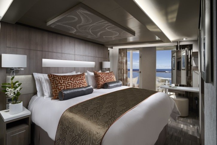 The Haven Aft-Facing Penthouse with Large Balcony on Norwegian Encore