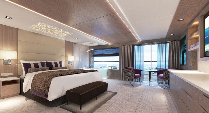 Haven Penthouse Suite with Balcony on Norwegian Encore